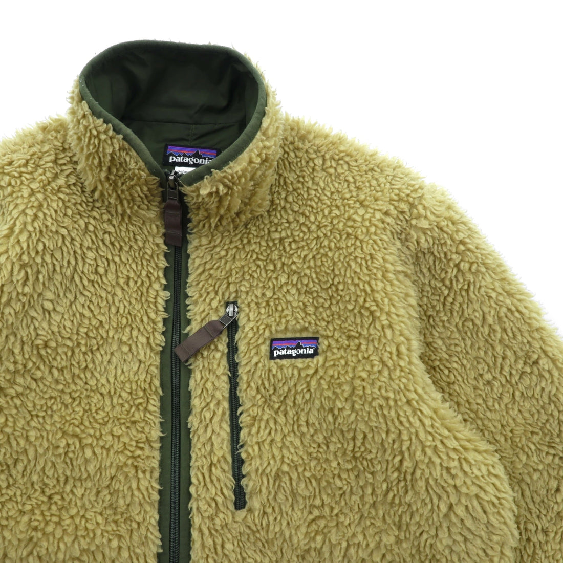 Patagonia Classic Retro-X Cardigan Boa Fleece Jacket, Beige, Size S, 23060