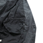 WInd Armor Double-Breasted Lamb Leather Chester Coat, Size L, Black, Sheepskin
