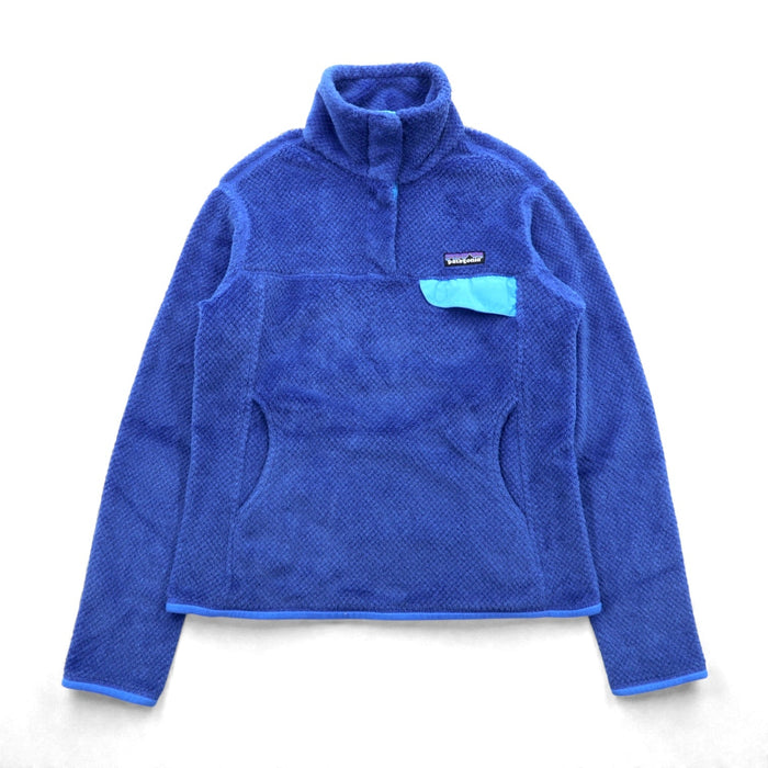 Patagonia Retool Snap-T Pullover Polartec Fleece Jacket, Small, Blue, with Stand Collar, Thermal Pro, 25441 FA11