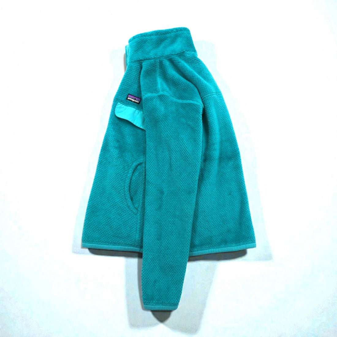 Patagonia Retool Snap-T Pullover Polartec Fleece Jacket, Small, Stand Collar, Thermal Pro, Green, 11880 FA12