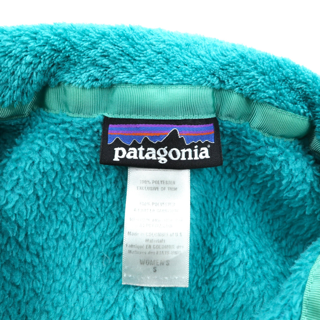Patagonia Retool Snap-T Pullover Polartec Fleece Jacket, Small, Stand Collar, Thermal Pro, Green, 11880 FA12