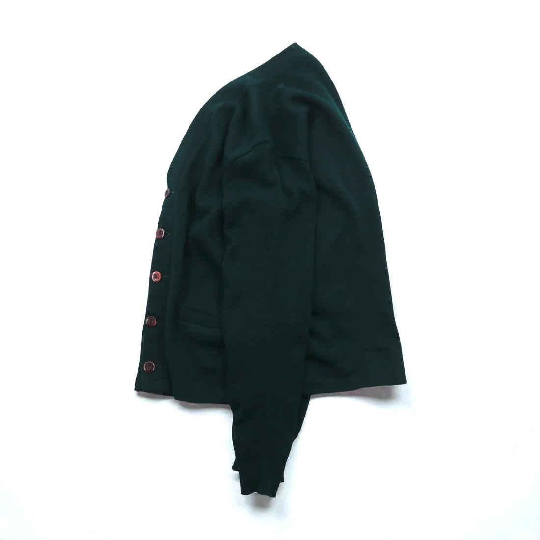 Shannon & Johnson 90s USA Vintage Knitwear ニット カーディガン M グリーン ウール 90年代 USA製