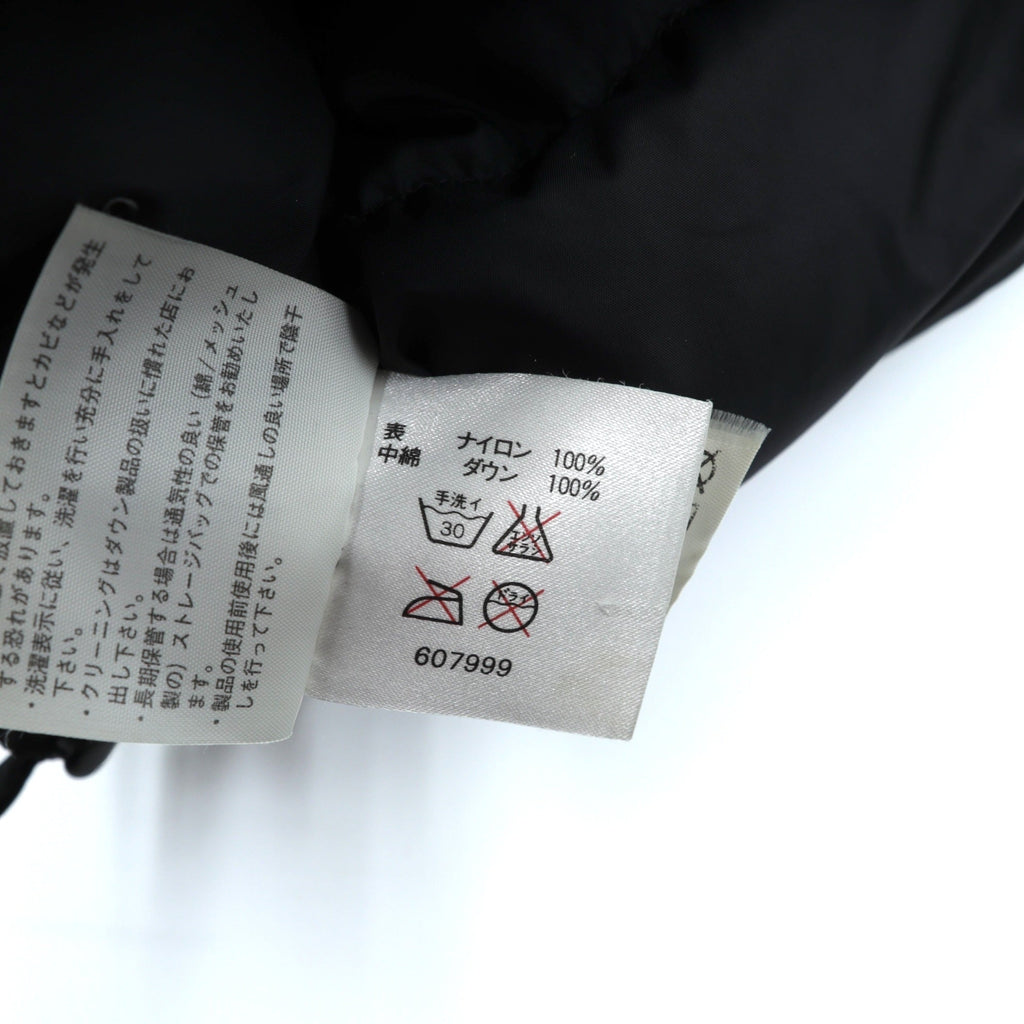 THE NORTH FACE ヌプシ グースインサレーションベスト L パーカー収納式 ドローコード ダブルジップ スタンドカラー