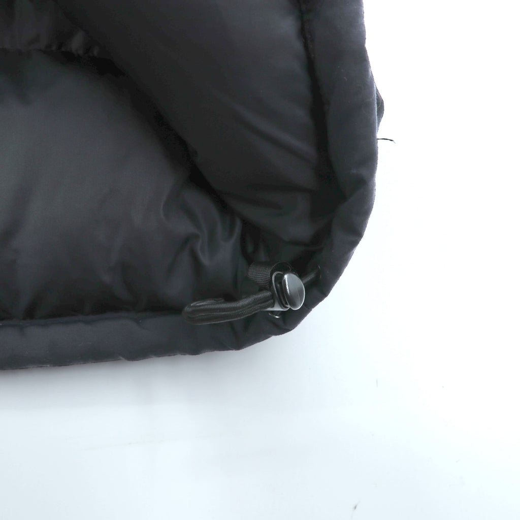 THE NORTH FACE ヌプシ グースインサレーションベスト L パーカー収納式 ドローコード ダブルジップ スタンドカラー