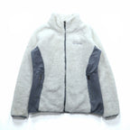 Columbia Pile Fleece Jacket, Large, White, Stand Collar, Fast Beauty Plush, XL6620