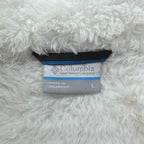 Columbia Pile Fleece Jacket, Large, White, Stand Collar, Fast Beauty Plush, XL6620
