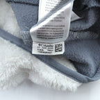 Columbia Pile Fleece Jacket, Large, White, Stand Collar, Fast Beauty Plush, XL6620