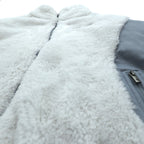 Columbia Pile Fleece Jacket, Large, White, Stand Collar, Fast Beauty Plush, XL6620