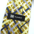 ISSEY MIYAKE 日本製 ネクタイ シルク チェック IM PRODUCT