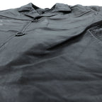 Action 90s Vintage Black Leather 3B カーコート レザー コート L キルティングライナー 着脱式 THE OLDE HIDE HOUSE