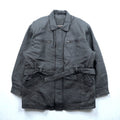 WILSONS 90s Leather Car Coar レザー カーコート チェスターコート L ブラック ウエストベルト付き 90年代