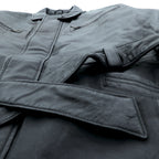 WILSONS 90s Leather Car Coar レザー カーコート チェスターコート L ブラック ウエストベルト付き 90年代