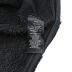 RLX Ralph Lauren ナイロン切替 フリースジャケット L ストレッチ ダブルジップ スタンドカラー ブラック