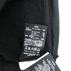 RLX Ralph Lauren ナイロン切替 フリースジャケット L ストレッチ ダブルジップ スタンドカラー ブラック