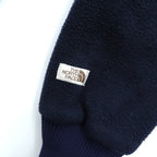 THE NORTH FACE 80s Made in USA Vintage Pullover Fleece Jacket, Small, Navy, Half Zip, High Neck, Stand Collar, Brown Tag, TALON Zip