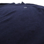 LACOSTE Shoulder Zip High Neck Knit Sweater, XL, Navy, French Design