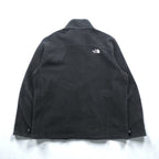 THE NORTH FACE Quick Dry FLASHDRY Fleece Jacket XL Black Drawcord Stand Collar RDT300 AOFC