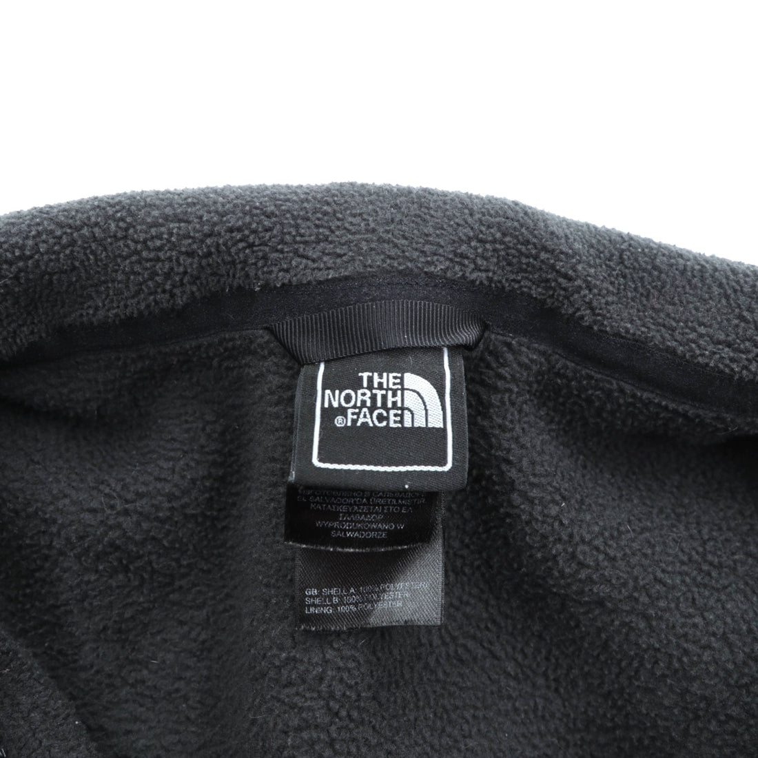 THE NORTH FACE Quick Dry FLASHDRY Fleece Jacket XL Black Drawcord Stand Collar RDT300 AOFC