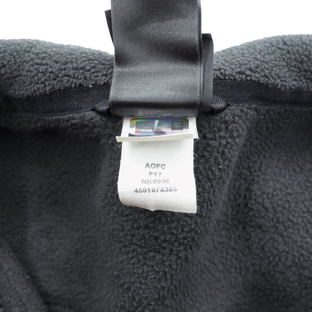 THE NORTH FACE Quick Dry FLASHDRY Fleece Jacket XL Black Drawcord Stand Collar RDT300 AOFC