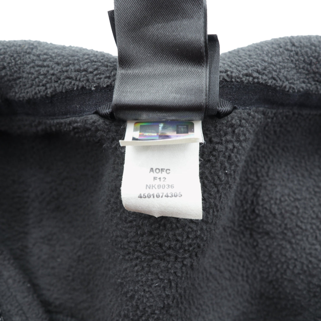 THE NORTH FACE Quick Dry FLASHDRY Fleece Jacket XL Black Drawcord Stand Collar RDT300 AOFC