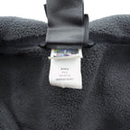 THE NORTH FACE Quick Dry FLASHDRY Fleece Jacket XL Black Drawcord Stand Collar RDT300 AOFC