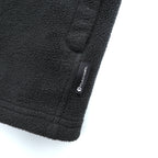 THE NORTH FACE Quick Dry FLASHDRY Fleece Jacket XL Black Drawcord Stand Collar RDT300 AOFC