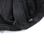 THE NORTH FACE Quick Dry FLASHDRY Fleece Jacket XL Black Drawcord Stand Collar RDT300 AOFC