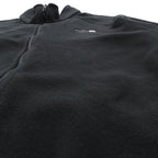 THE NORTH FACE Quick Dry FLASHDRY Fleece Jacket XL Black Drawcord Stand Collar RDT300 AOFC