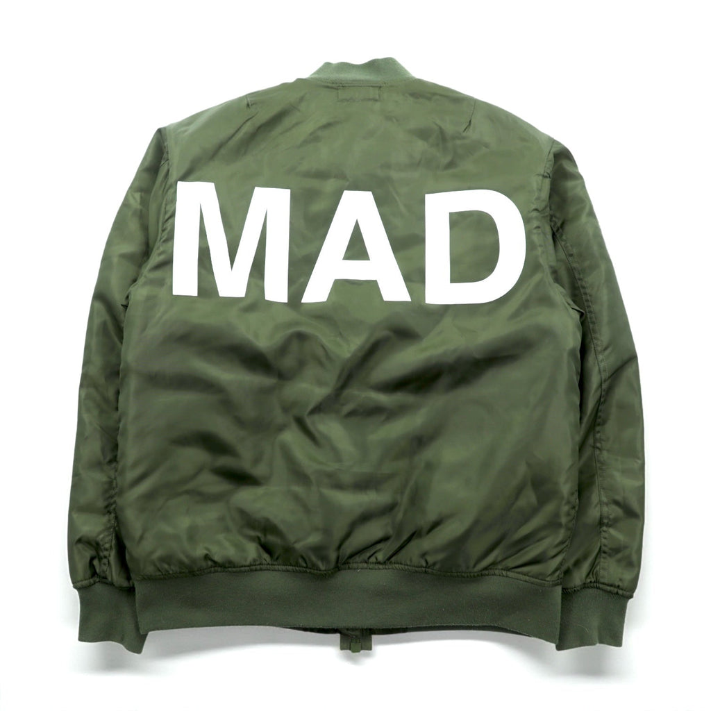 UNDERCOVER MA-1 フライトジャケット 中綿 ボンバージャケット M カーキ MAD STORE MDT4201