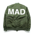 UNDERCOVER MA-1 フライトジャケット 中綿 ボンバージャケット M カーキ MAD STORE MDT4201