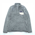 Patagonia リツール スナップT プルオーバー Polartec フリースジャケット XS パイル スタンドカラー ポーラテック サーマルプロ グレー 25443