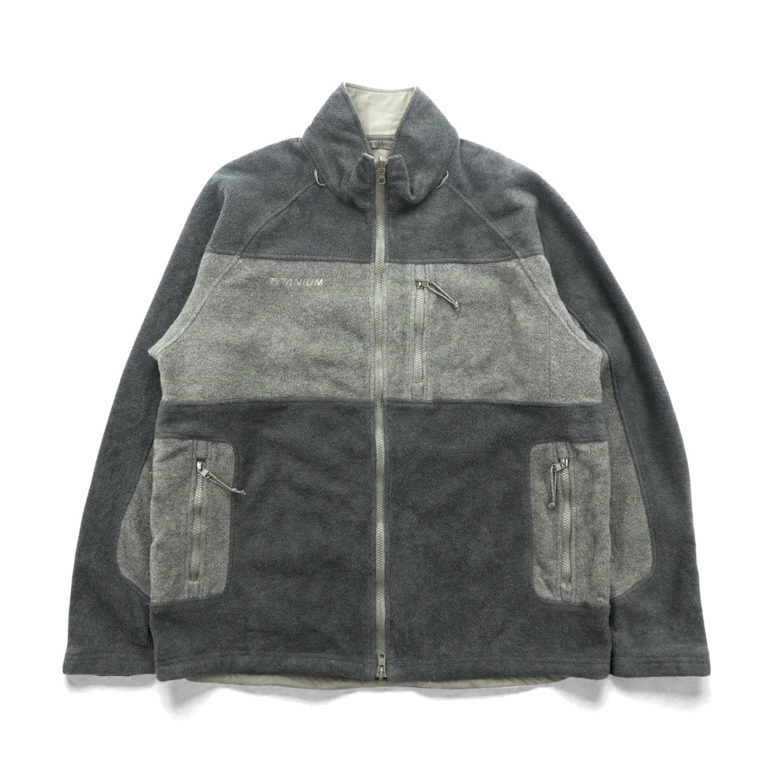 Columbia Titanium Fleece Jacket XL Khaki Drawcord SM6507 INTERCHANGE
