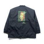 adidas Originals Coach Jacket, XL, Black Drawcord Nylon Torison Retro (GD6012)