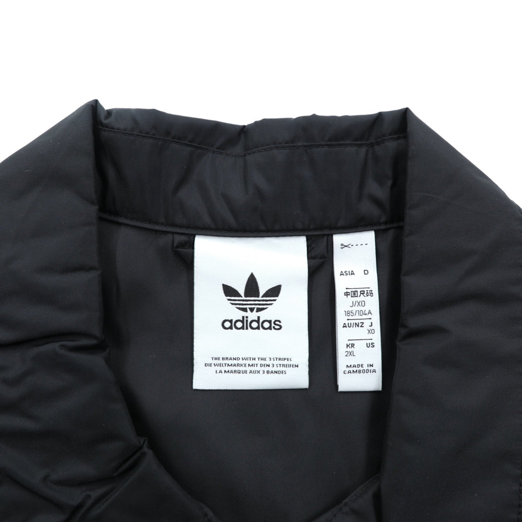 adidas Originals Coach Jacket, XL, Black Drawcord Nylon Torison Retro (GD6012)