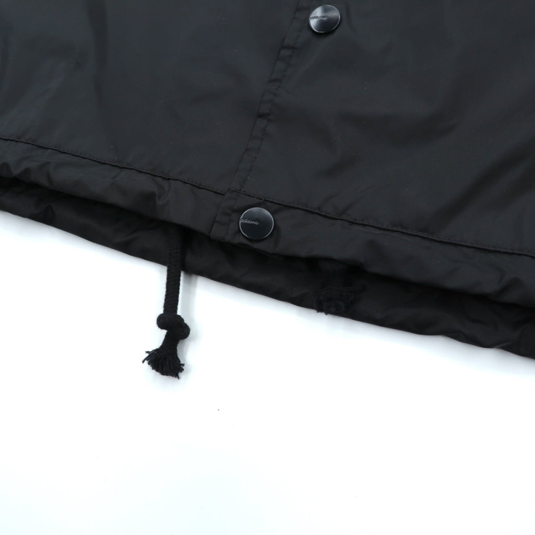 adidas Originals Coach Jacket, XL, Black Drawcord Nylon Torison Retro (GD6012)