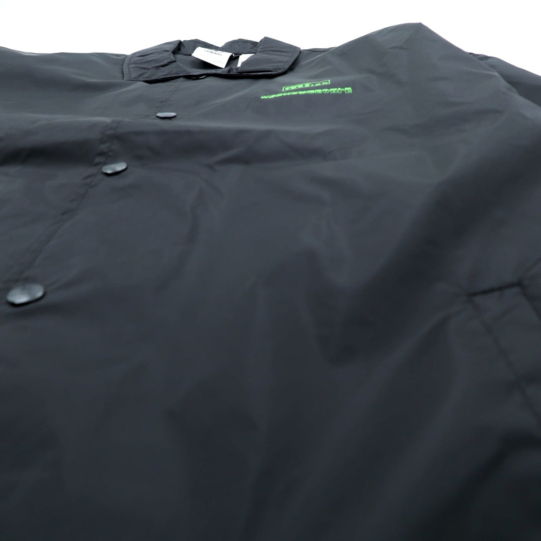 adidas Originals Coach Jacket, XL, Black Drawcord Nylon Torison Retro (GD6012)