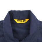 BERNE All-in-One Jumpsuit, Size L, Navy, TALON Zip, C210NV