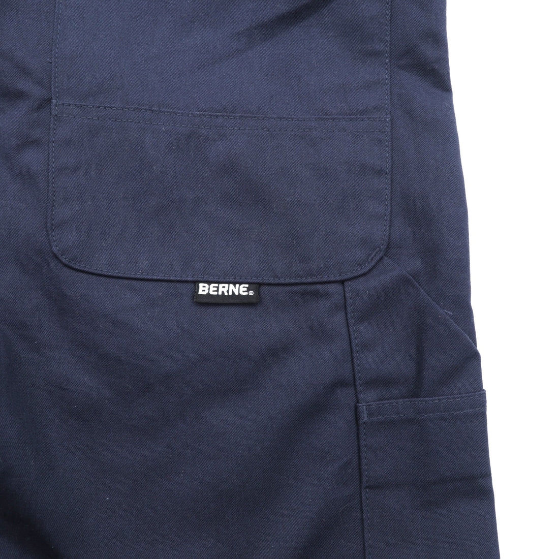 BERNE All-in-One Jumpsuit, Size L, Navy, TALON Zip, C210NV