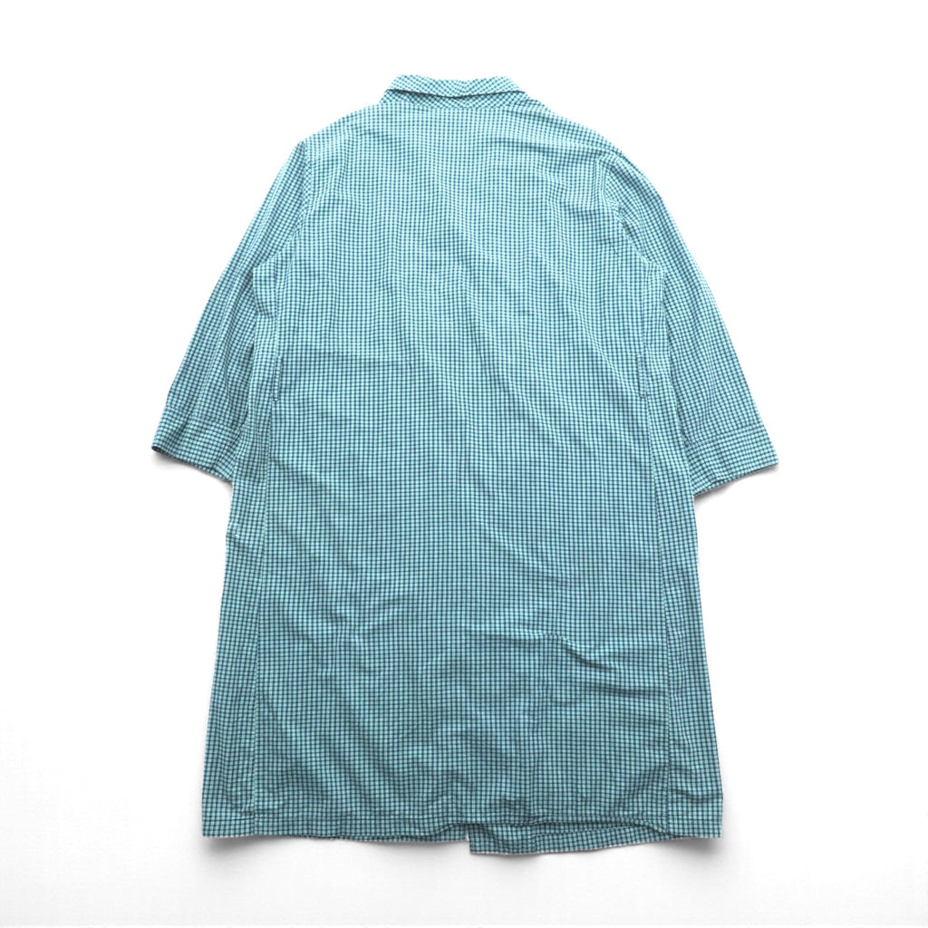Polo Ralph Lauren 90s Gown Robe XL Green Check Small Pony Embroidery Pajama Long Shirt Jacket