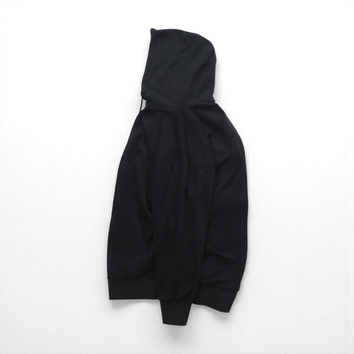 adidas Originals Velour Pullover Hoodie, XL, Black, with a Big Trefoil Logo. ADICOLOR HOODIE IN OVERSIZED FIT. CY3549