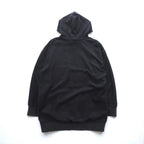 adidas Originals Velour Pullover Hoodie, XL, Black, with a Big Trefoil Logo. ADICOLOR HOODIE IN OVERSIZED FIT. CY3549