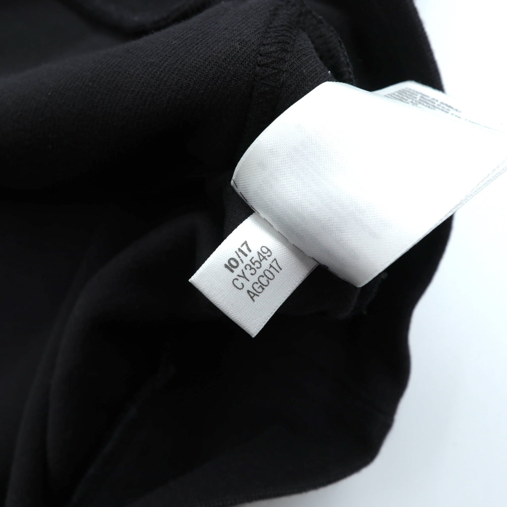 adidas Originals Velour Pullover Hoodie, XL, Black, with a Big Trefoil Logo. ADICOLOR HOODIE IN OVERSIZED FIT. CY3549