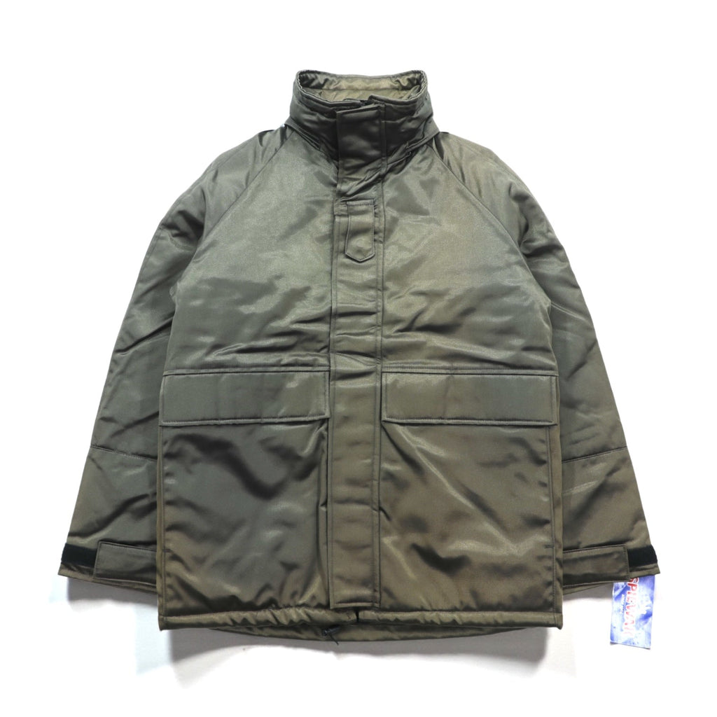 SPIEWAK 90s Made in USA Titancross Padded Hoodie Military Jacket, Large, with Retractable Hood, Drawcord, Unused Deadstock, Golden Fleece, 9586MOD