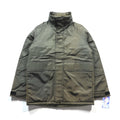SPIEWAK 90s Made in USA Titancross Padded Hoodie Military Jacket, Large, with Retractable Hood, Drawcord, Unused Deadstock, Golden Fleece, 9586MOD
