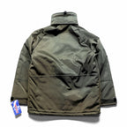 SPIEWAK 90s Made in USA Titancross Padded Hoodie Military Jacket, Large, with Retractable Hood, Drawcord, Unused Deadstock, Golden Fleece, 9586MOD