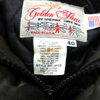 SPIEWAK 90s Made in USA Titancross Padded Hoodie Military Jacket, Large, with Retractable Hood, Drawcord, Unused Deadstock, Golden Fleece, 9586MOD