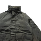 SPIEWAK 90s Made in USA Titancross Padded Hoodie Military Jacket, Large, with Retractable Hood, Drawcord, Unused Deadstock, Golden Fleece, 9586MOD
