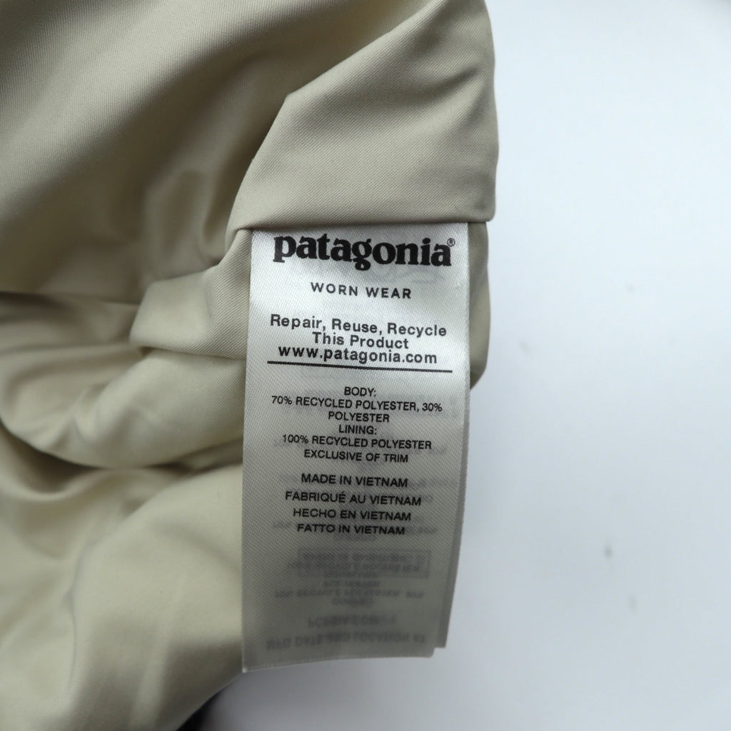 Patagonia Retro X Bomber Jacket, discontinued, Boa Fleece Size S, Natural Navy, 22830