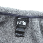 THE NORTH FACE フルジップ フリースジャケット XL グレー ドローコード スタンドカラー C704