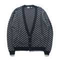 STREET CLOSET 90年代 ヴィンテージ ジャガード ニット カーディガン L ブロックチェック アクリル